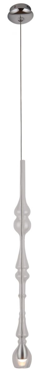 MaxLight Murano lampa wisząca 1x3W LED chrom P0248