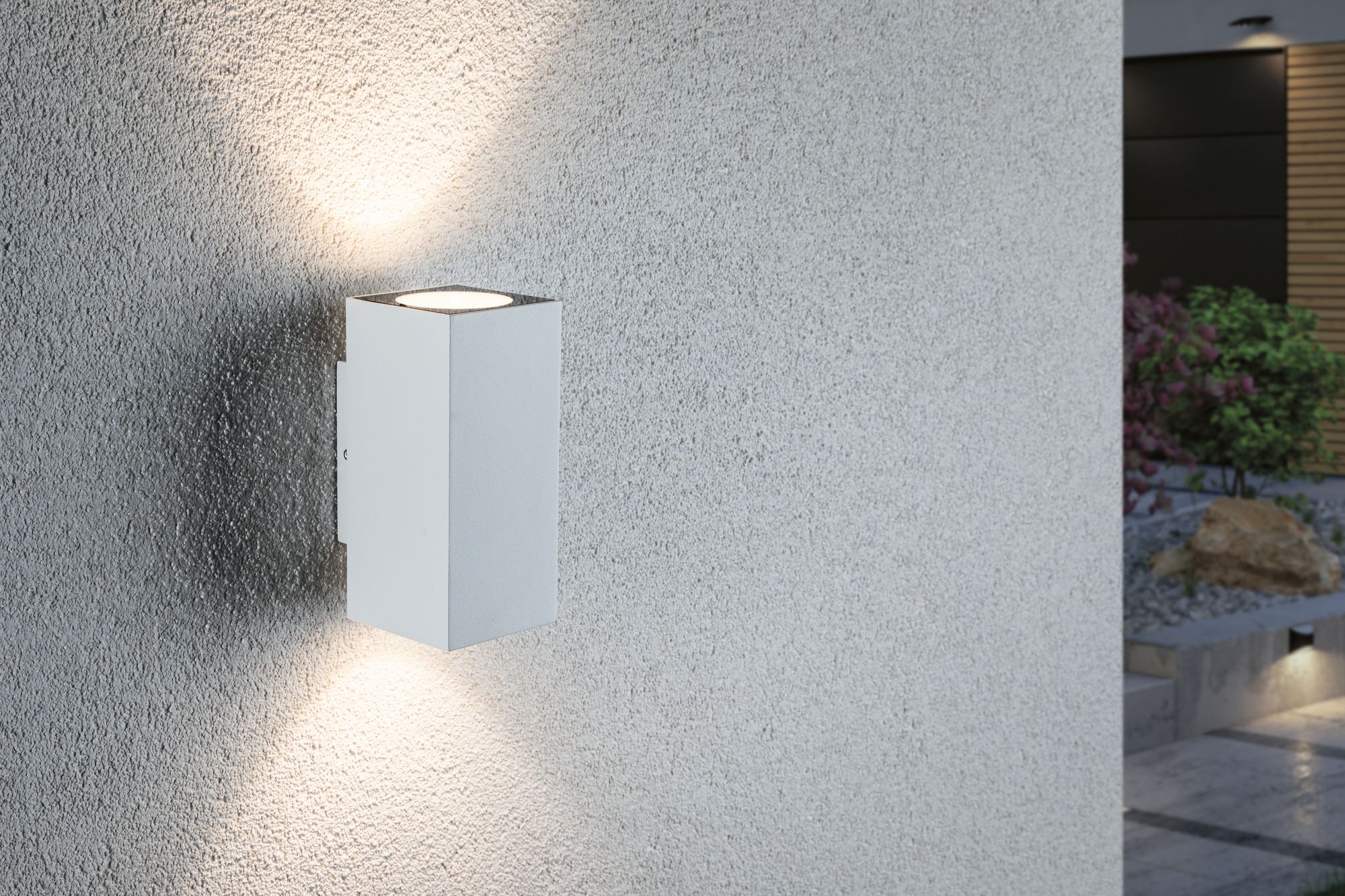 Paulmann Flame kinkiet zewnętrzny 2x2,8W biały 94330