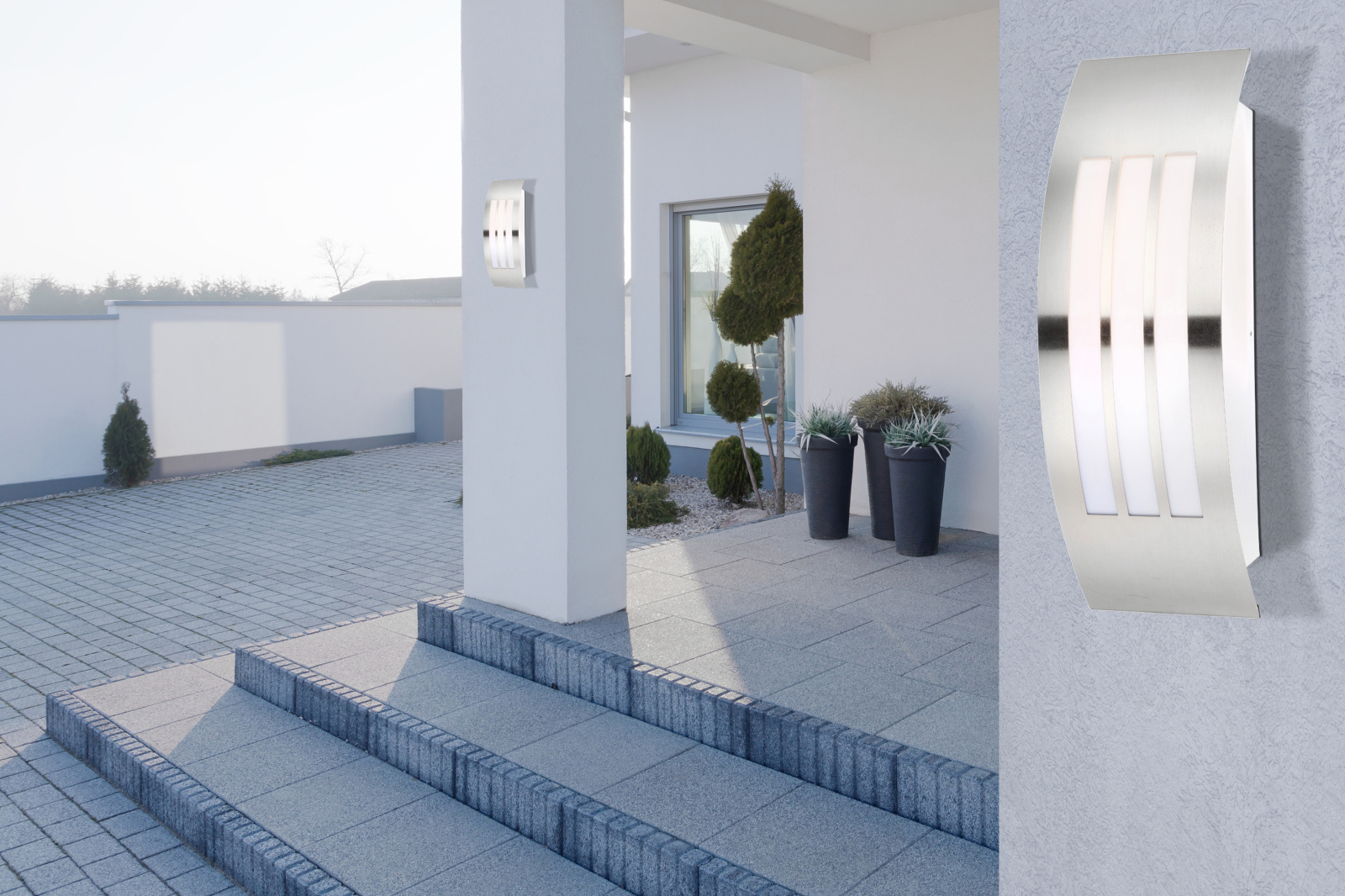 Globo Lighting Cornus kinkiet zewnętrzny 1x20W czarny 32094