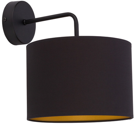Nowodvorski Lighting Alice Gold kinkiet 1x60W czarny 9084