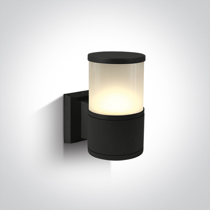 One Light Lauria kinkiet zewnętrzny 1x20 W czarny 67094/B