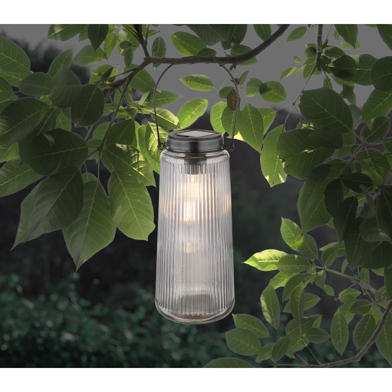 Globo Lighting Solar lampa solarna stojąca 2x0,5 W czarny 36646