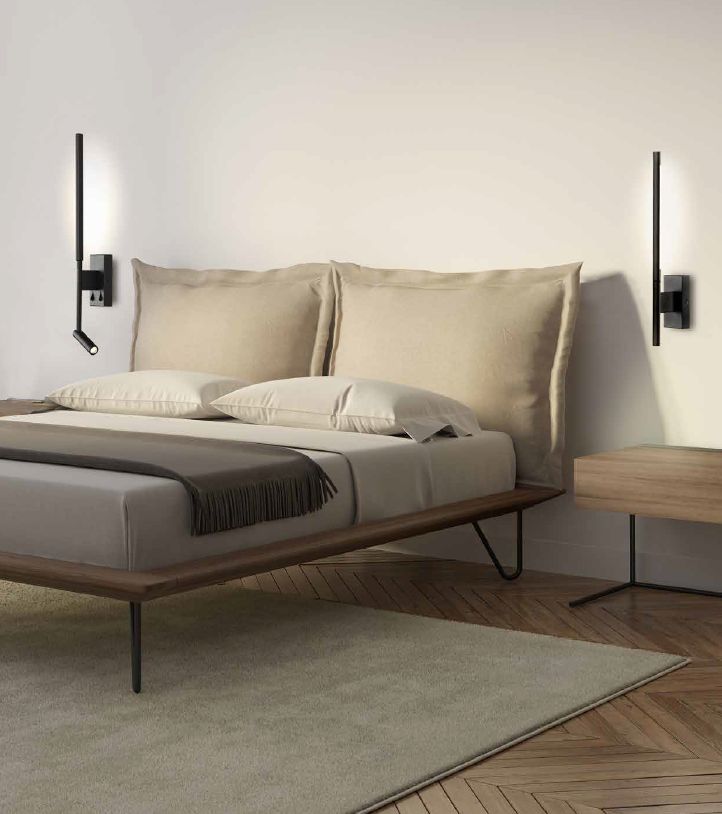 Mantra Torch kinkiet 1x3W/1x6W czarny mat 6703 - Wysyłka w 24h