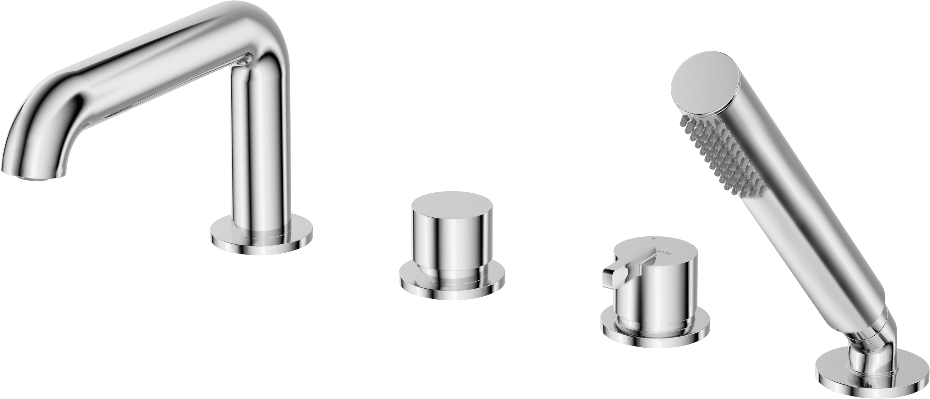 Deante Silia bateria wannowo-prysznicowa nawannowa chrom BQS_014M - Wysyłka w 24h