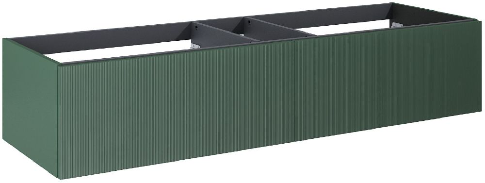 Elita Soho Slim szafka 160x45,3x31,8 cm podumywalkowa wisząca forest green matt RE081604047010