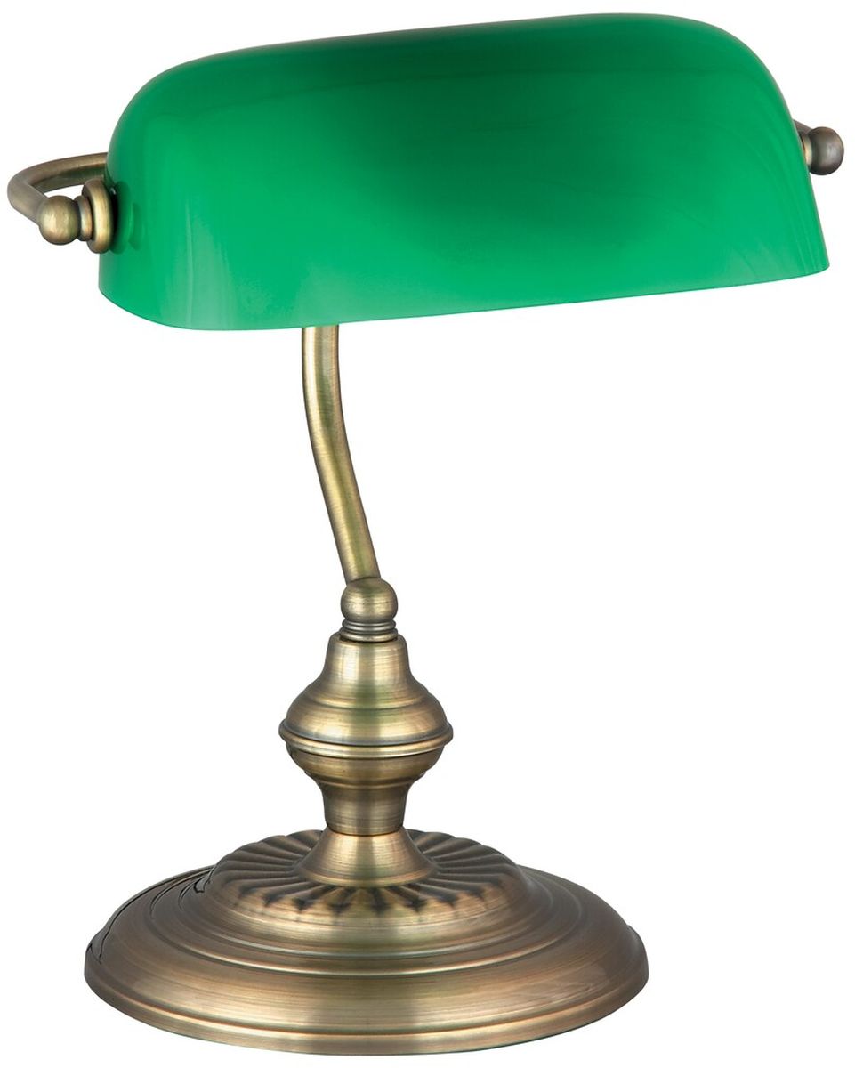 Rabalux Bank lampa biurkowa 1x60W zielony/brąz 4038 - Wysyłka w 24h