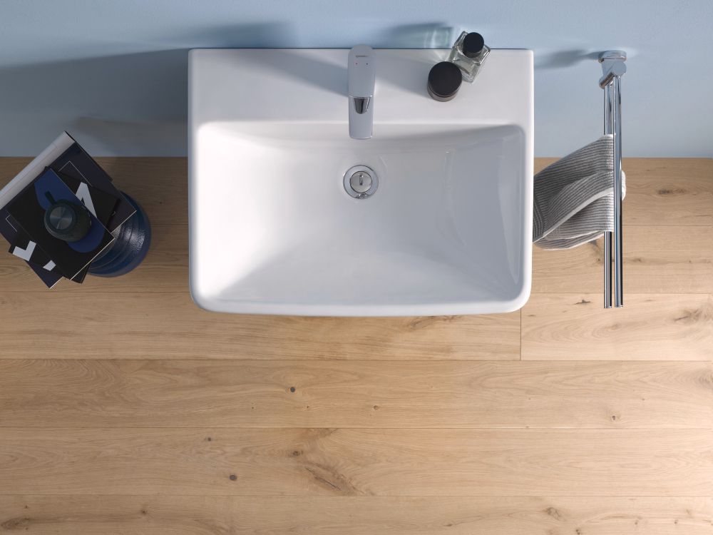Duravit No.1 bateria umywalkowa stojąca Minus Flow chrom N11022001010