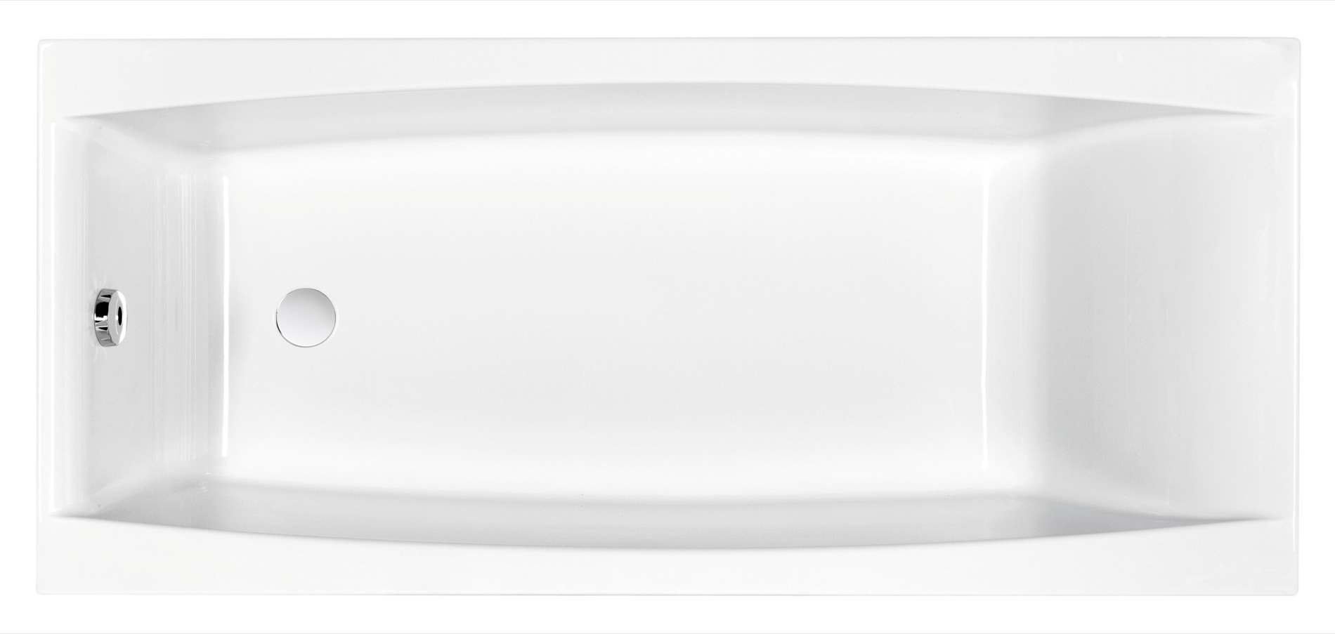 Cersanit Virgo wanna prostokątna 170x75 cm biała S301-045