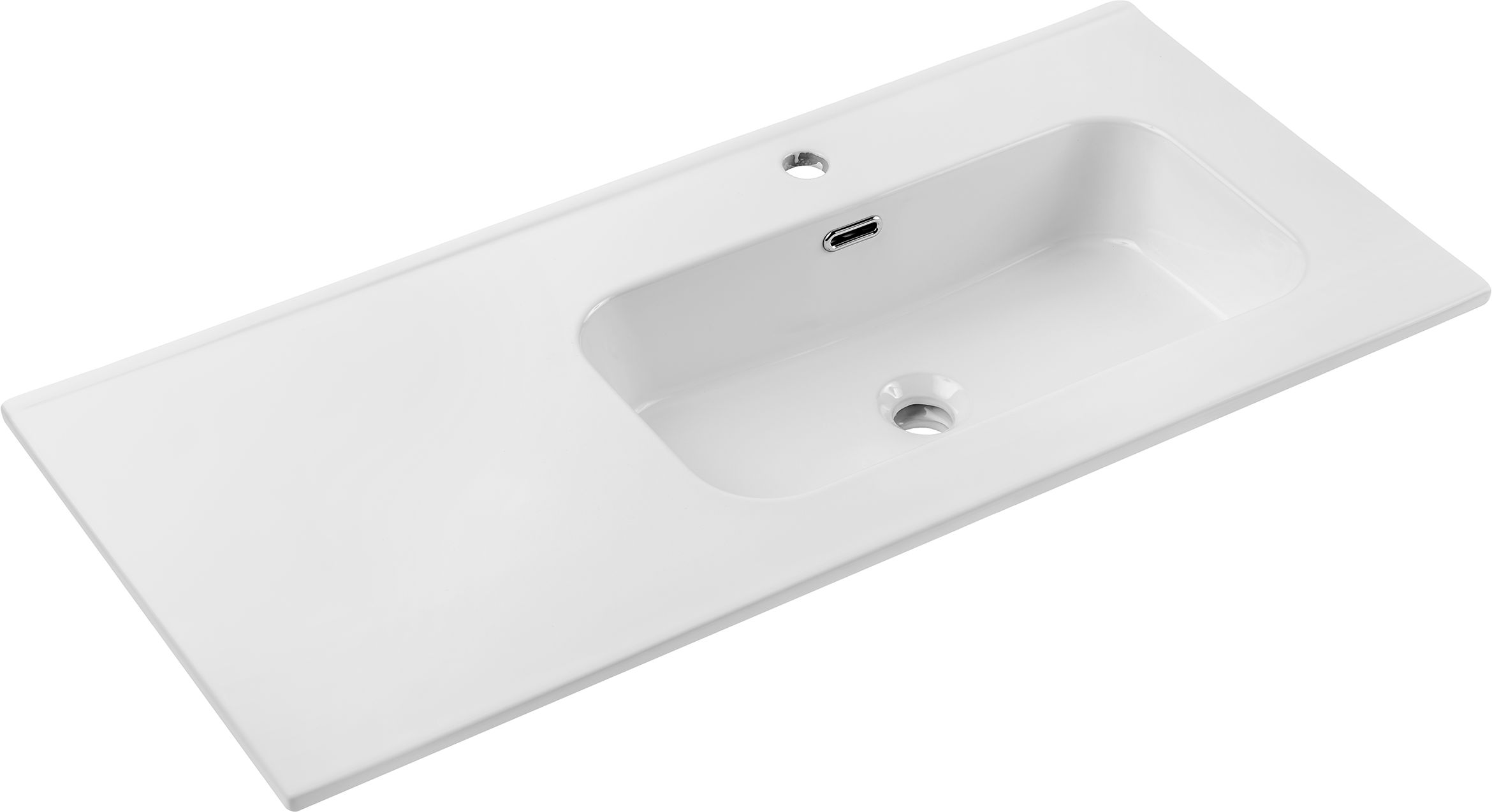 Comad Go 2 umywalka 101x46 cm prostokątna meblowa biała GO 2 100CM R DP ( E-8095-100R )