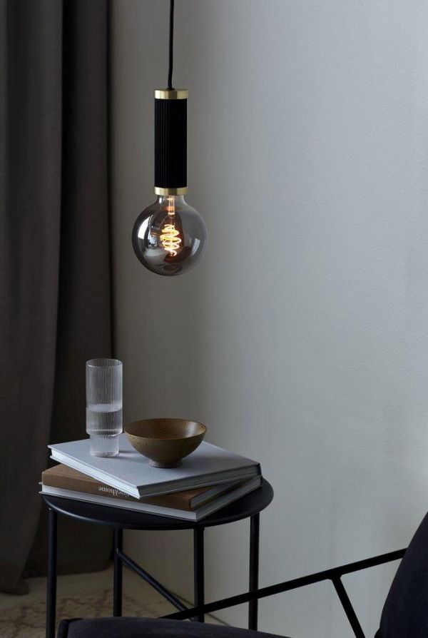 Nordlux Galloway lampa wisząca 1x40W czarna/złota 2011053003 - Wysyłka w 24h