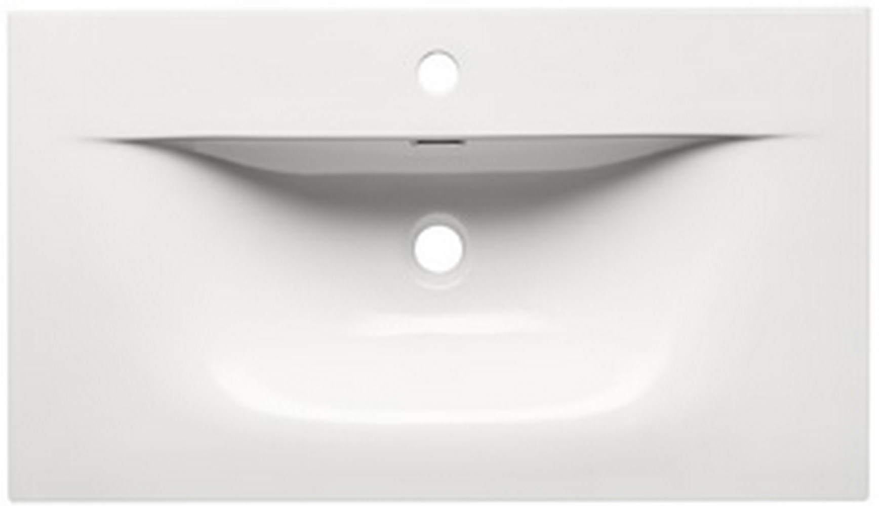 Comad Sky umywalka 81x46 cm prostokątna meblowa biała SKY80/DP-8099 - Wysyłka w 24h