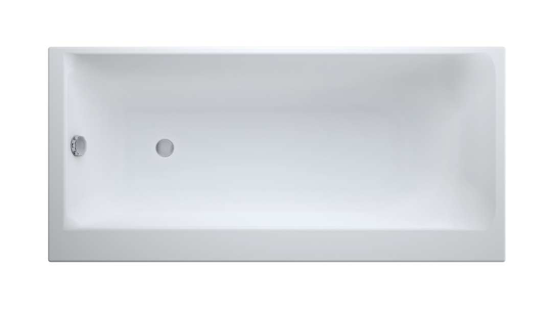 Cersanit Smart wanna prostokątna 170x80 cm prawa biała S301-116 - Wysyłka w 24h