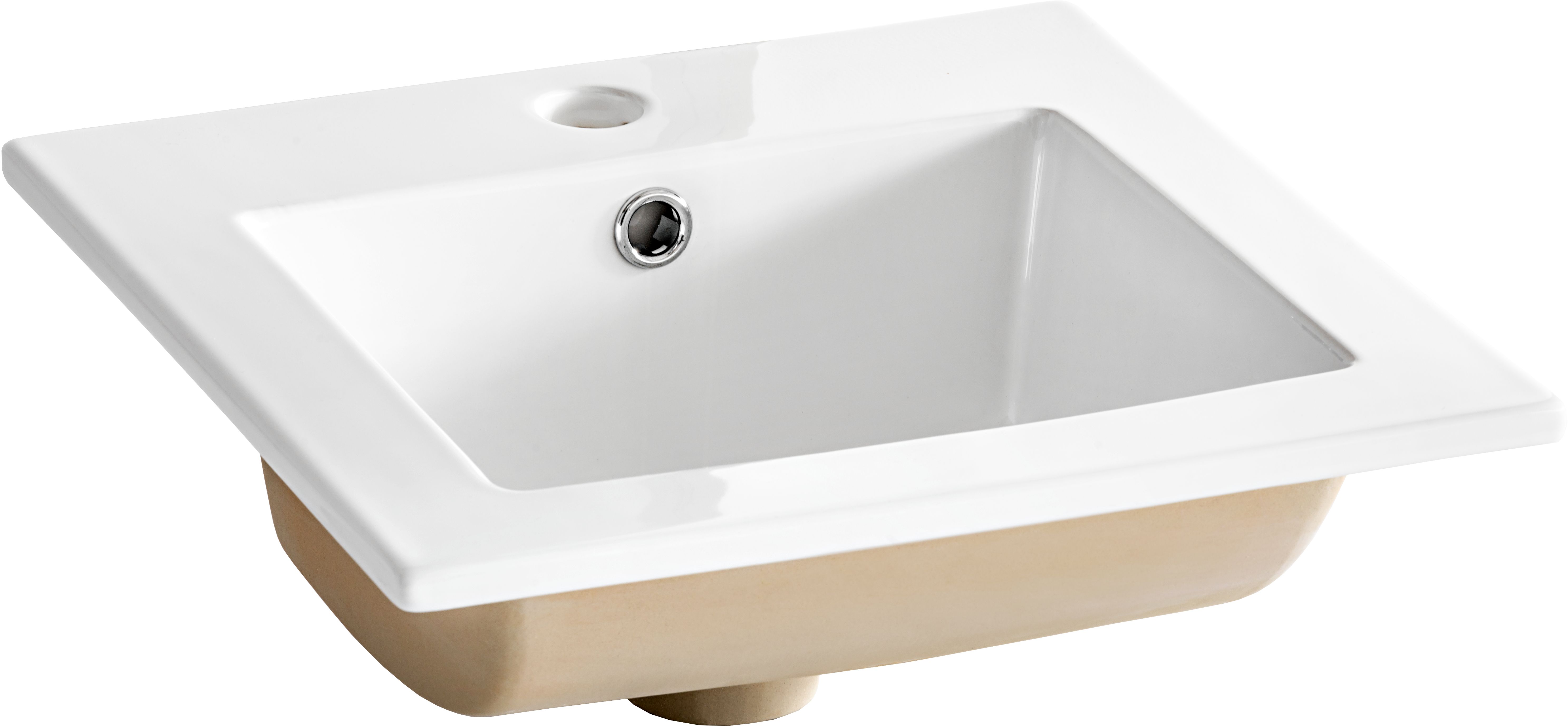 Comad Square umywalka 42x42 cm kwadratowa meblowa biała UM-CFP 9048B/8023 DP
