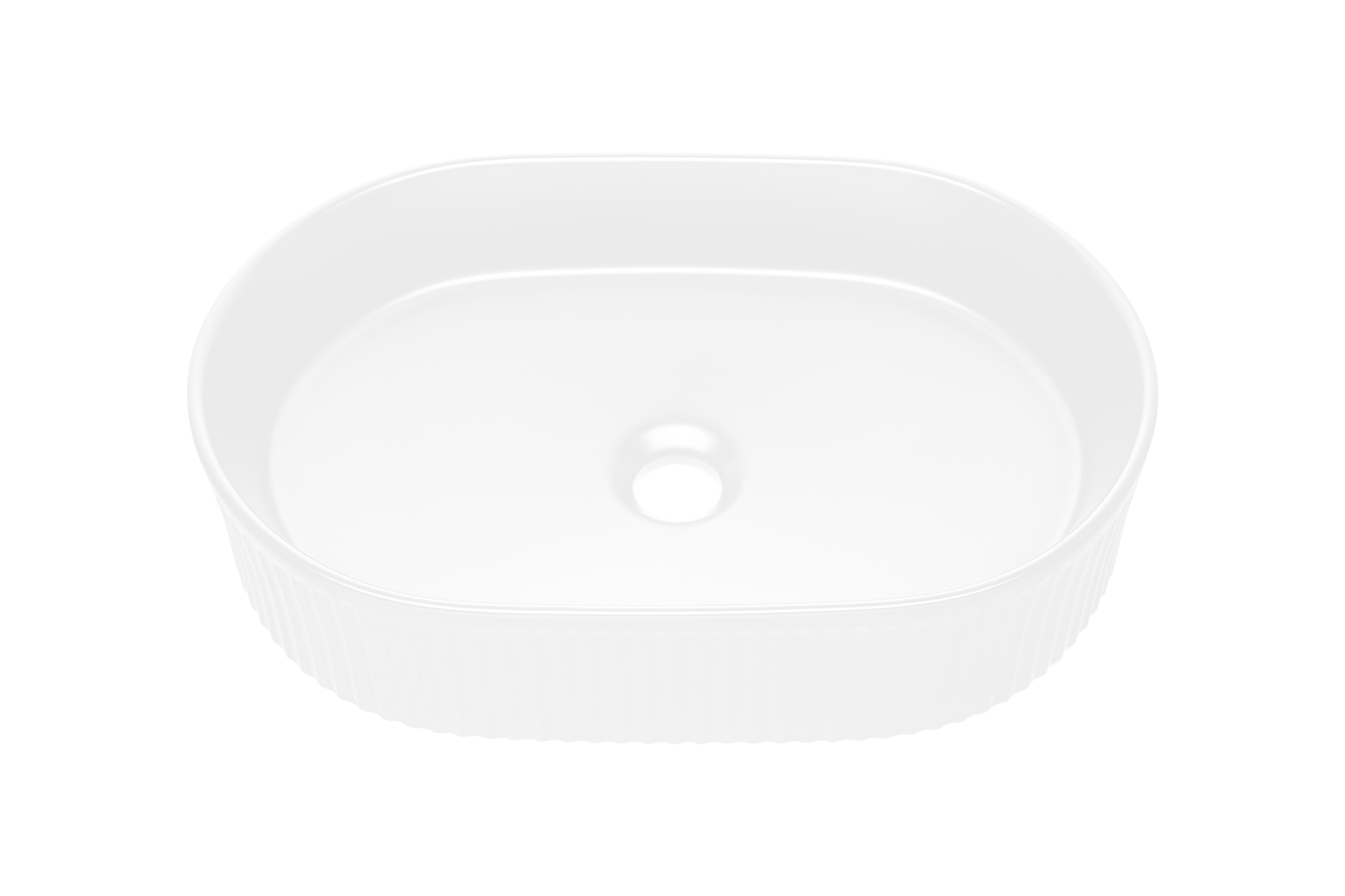 Comad Beyond 5 umywalka 48x32,5 cm owalna nablatowa biała BEYOND 5 WHITE ( E-6564 ) - Wysyłka w 24h