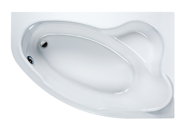 Sanplast Comfort wanna narożna 110x170 cm prawa biała WAP/CO 110x170+STW 610-060-0450-01-000