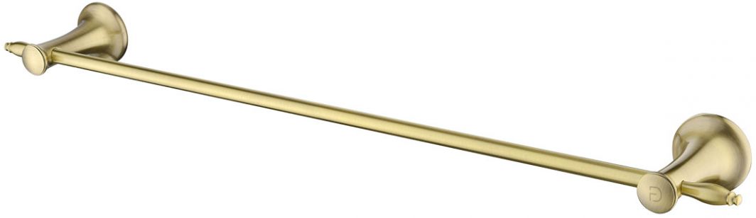 FDesign Lacrima wieszak na ręcznik 60 cm drążek pojedynczy stary brąz FD6-LRA-01-66 - Wysyłka w 24h