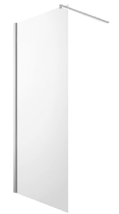Omnires Marina Walk-In ścianka prysznicowa 110 cm chrom/szkło przezroczyste DNR11XCRTR - Wysyłka w 24h