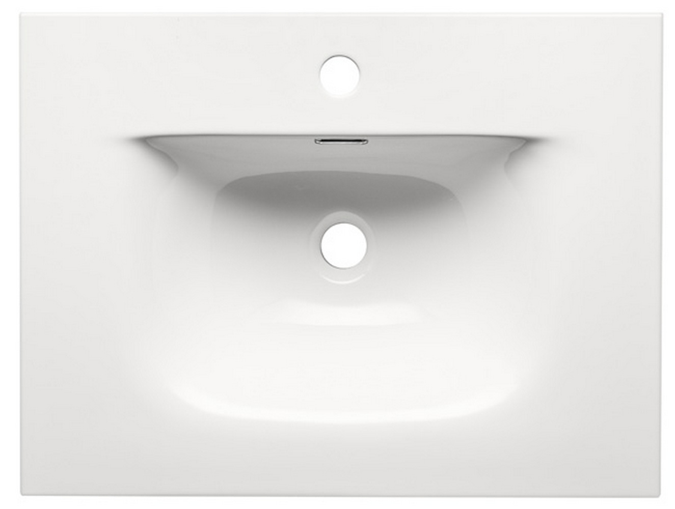 Comad Sky umywalka 61x46 cm prostokątna meblowa biała SKY60-8099 - Wysyłka w 24h