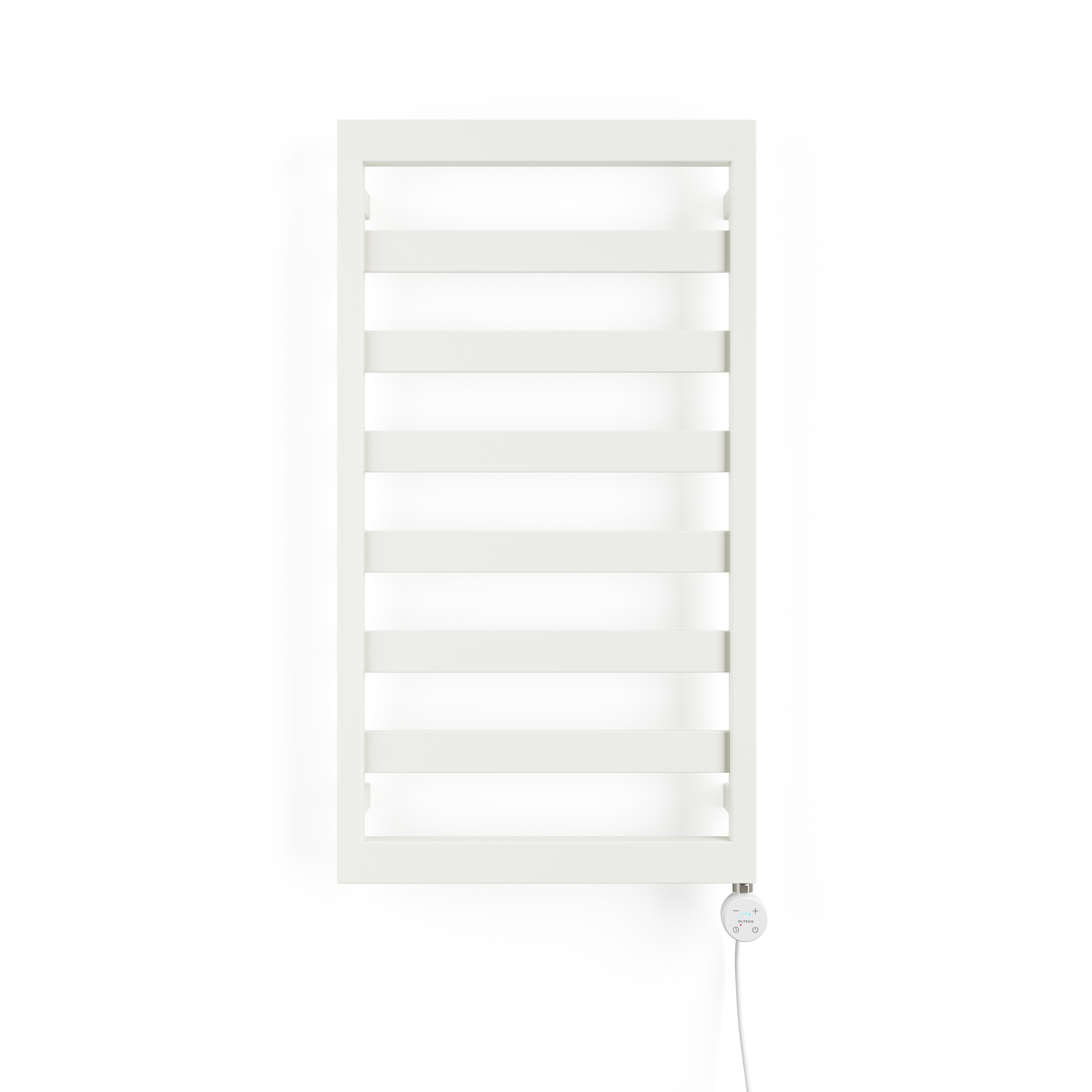 Oltens Benk grzejnik elektryczny 91x50 cm biały 55104000 - Wysyłka w 24h