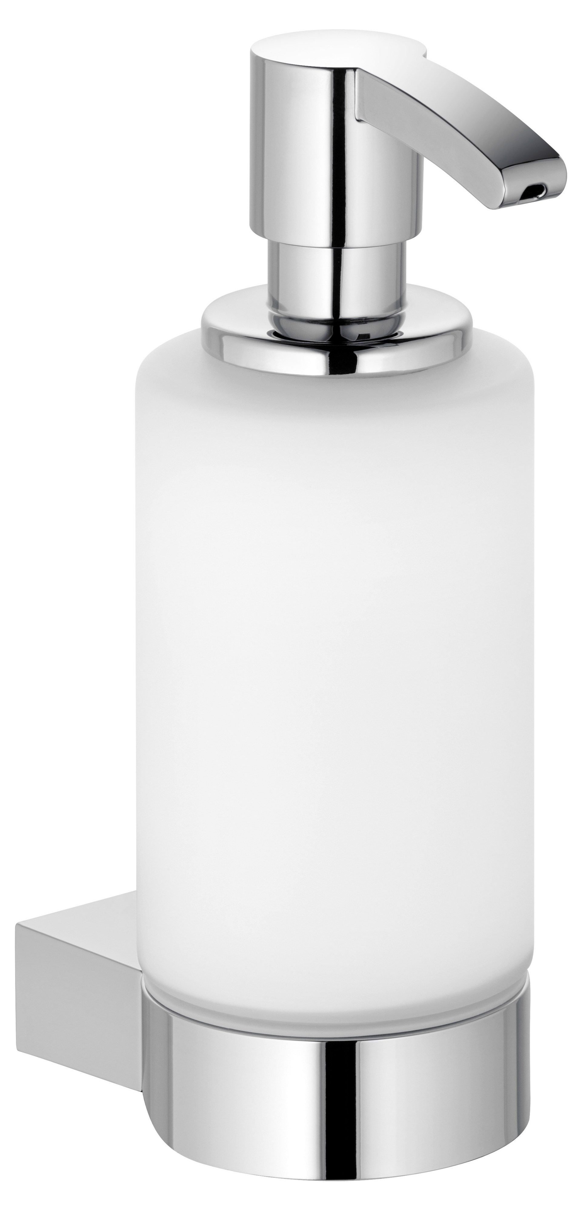 Keuco Plan dozownik do mydła 250 ml ścienny chrom/szkło 14957019000