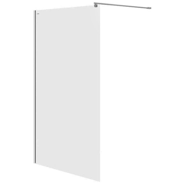 CERSANIT Kabina prysznicowa WALK-IN MILLE chrom 120x200 szkło transpa
