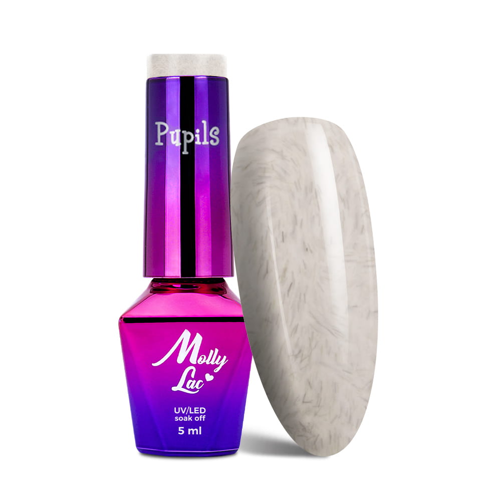 Lakier hybrydowy MollyLac Pupils Mellow 5 ml Nr 267