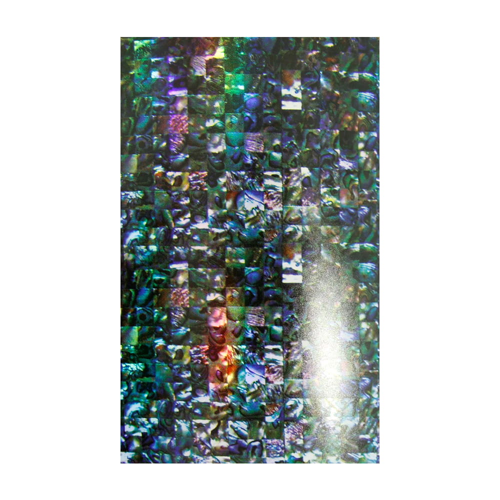 Naklejka do paznokci Laser effect samoprzylepna arkusz 8 cm x 5 cm Nr 165
