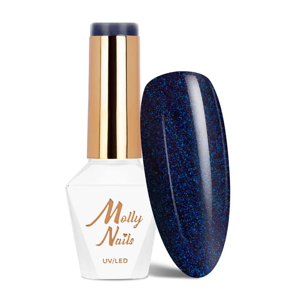 Lakier hybrydowy Molly Nails Elite Women Dark Romance HEMA/Di-HEMA Free 8g Nr 48