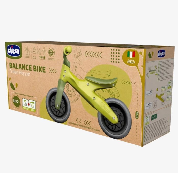 Chicco Eco + Rowerek biegowy Green Hopper - 11055