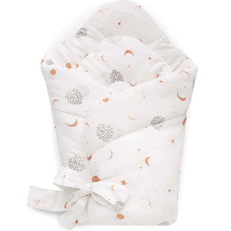 Yosoy Rożek niemowlęcy 100% cv Bambus - 75 x 75 cm-Sky Stars Bamboo