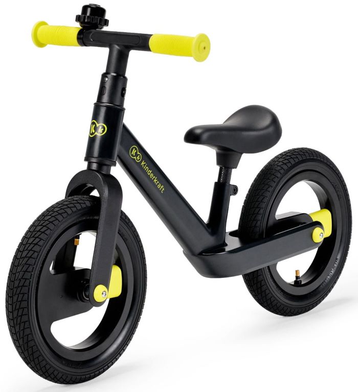 Kinderkraft GoSwift - lekki rowerek biegowy-Black Volt