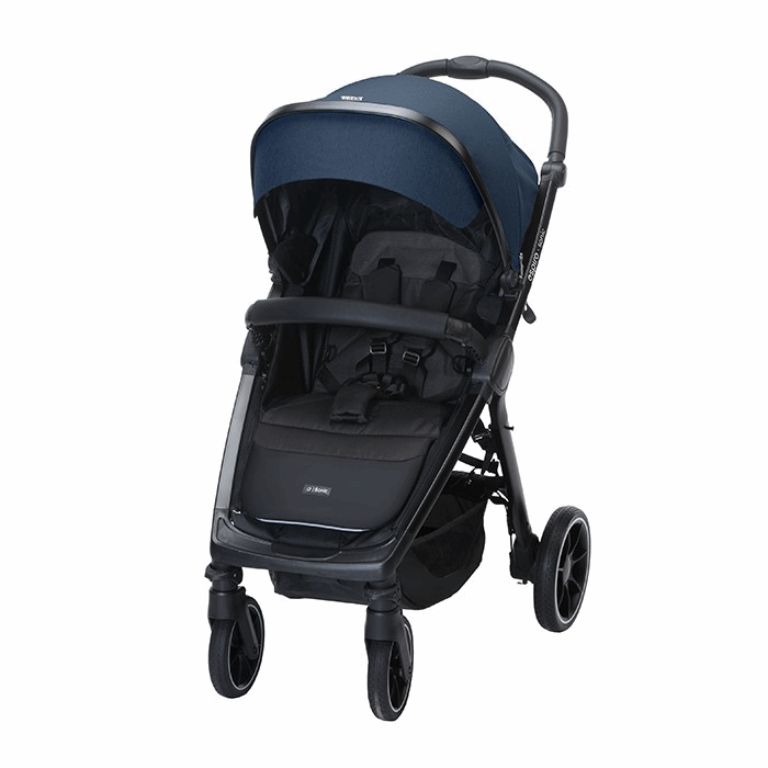 Espiro Sonic Gel 2022 - wózek spacerowy na bezobsługowych kołach-113 Denim Blue