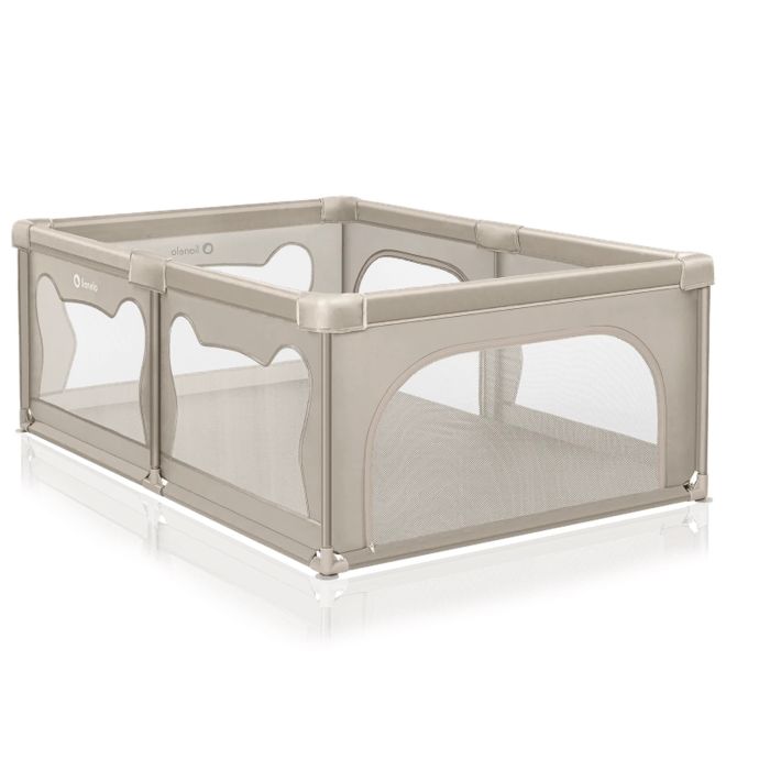 Lionelo Willow - kojec dla dziecka 127 x 187 cm-Beige Sand