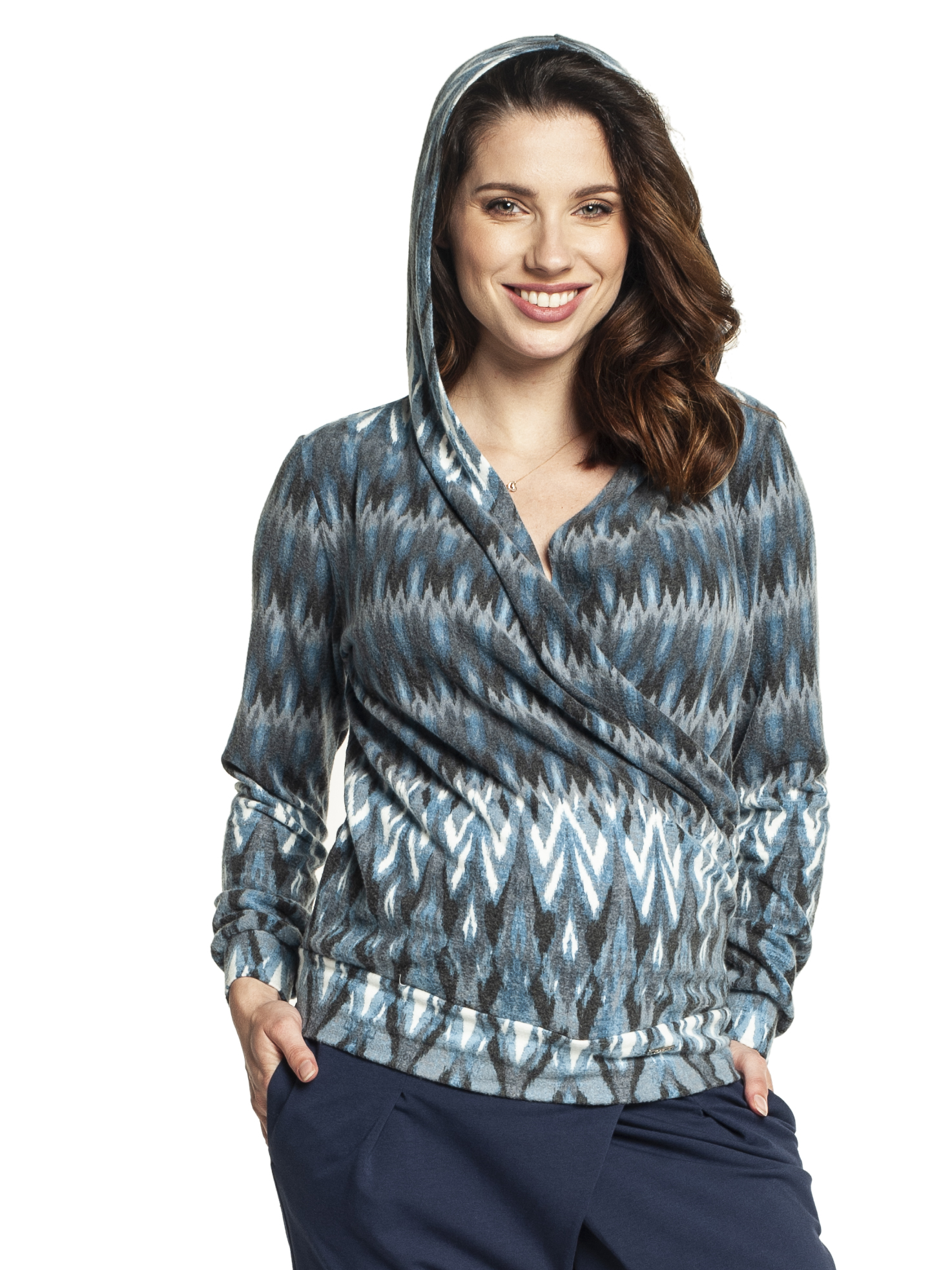 Sweter ciążowy i do karmienia Judy