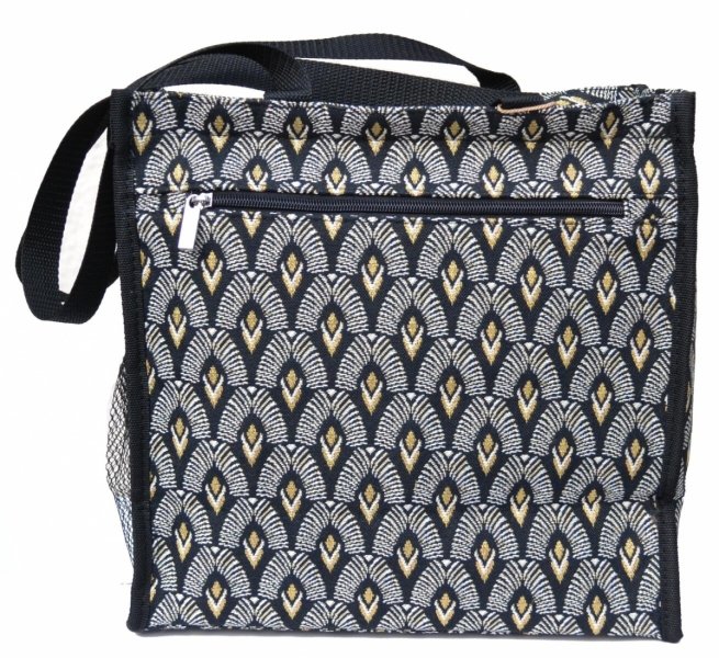 Torba gobelinowa która cieszy. 30x30 wz. T312 Art Deco
