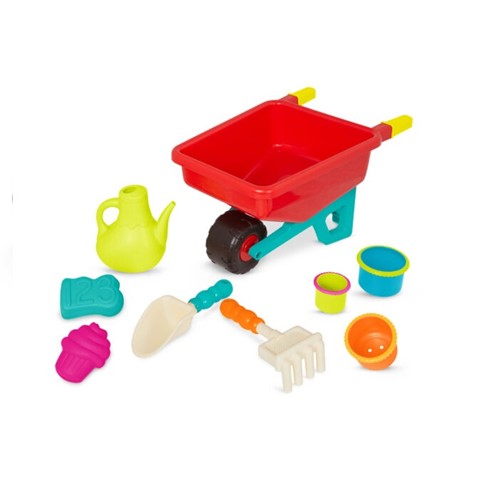 B. Toys taczka z zestawem akcesoriów do piasku