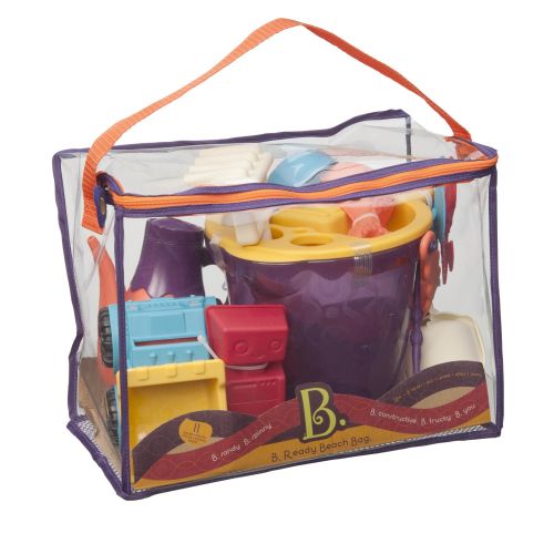 B. Toys Zestaw akcesoriów plażowych w torbie orange