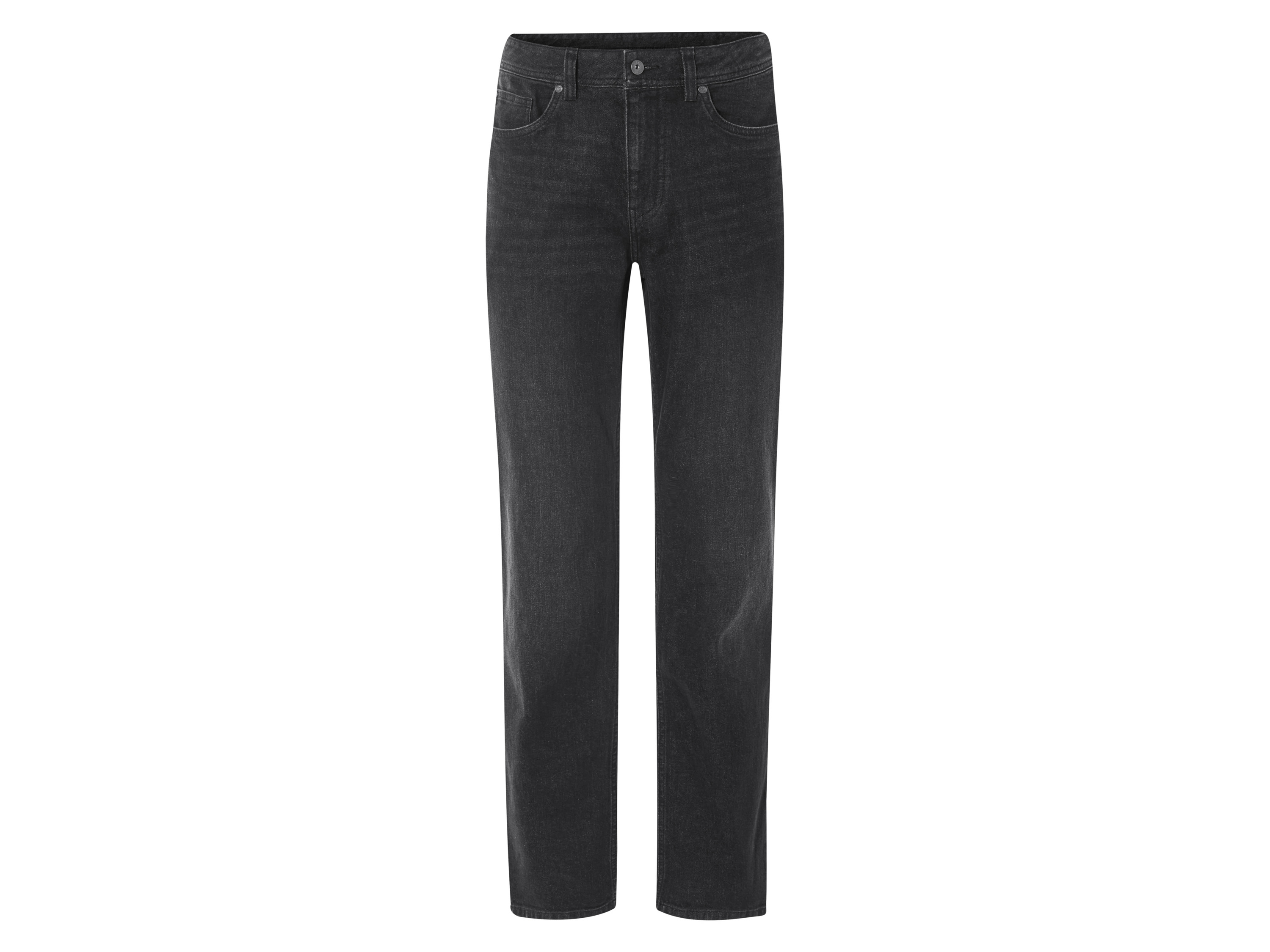 Livergy Jeansy męskie straight fit Szary, 48 32/32