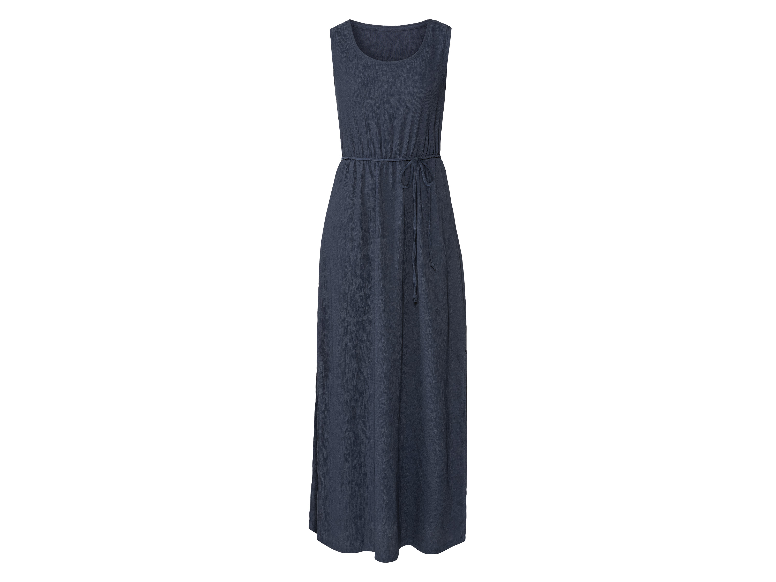 esmara Sukienka damska maxi Granatowy, XS 32/34