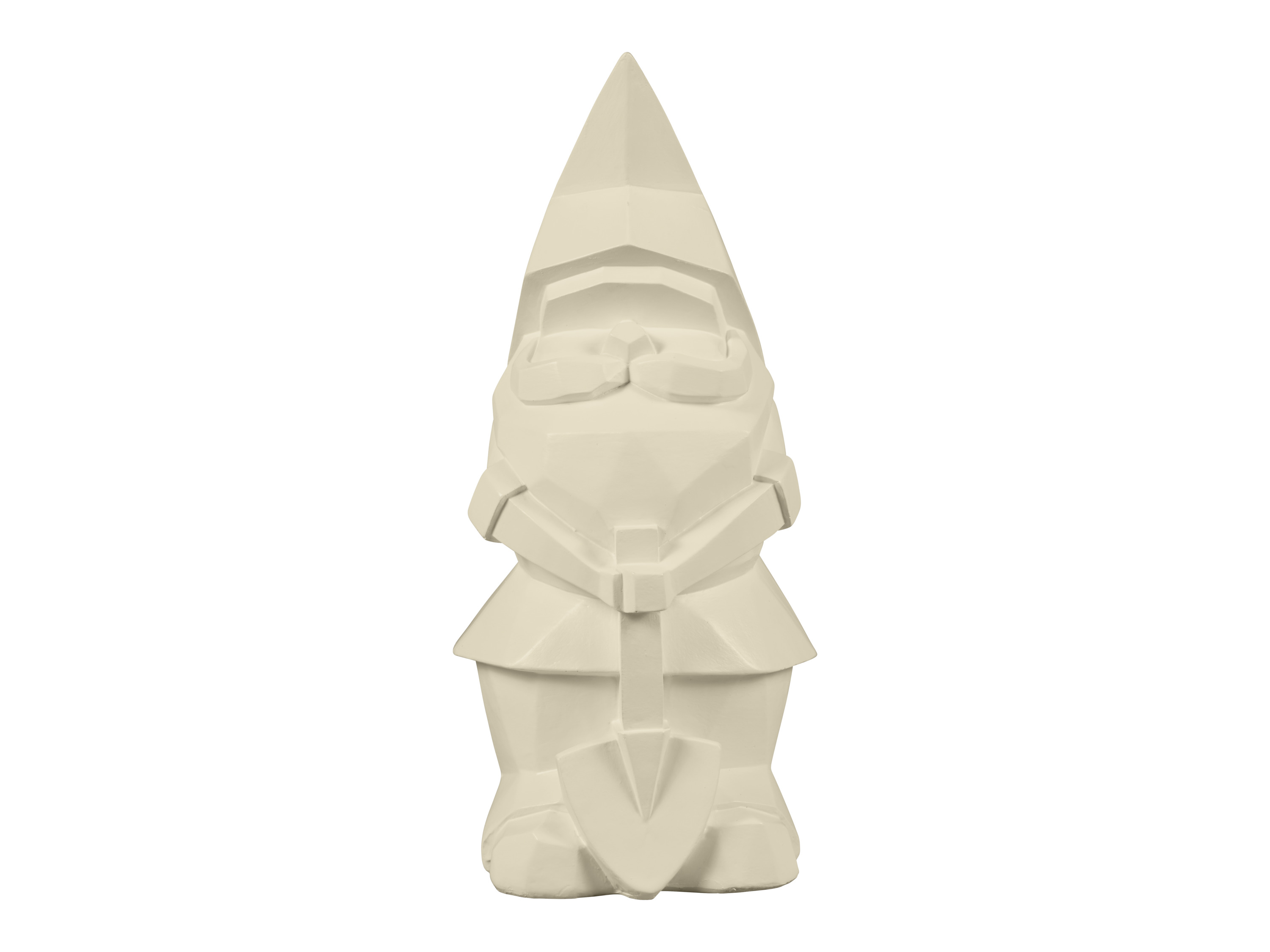 Livarno home Krasnal ogrodowy z żywicy syntetycznej, 30 cm Nowoczesny/beżowy matowy