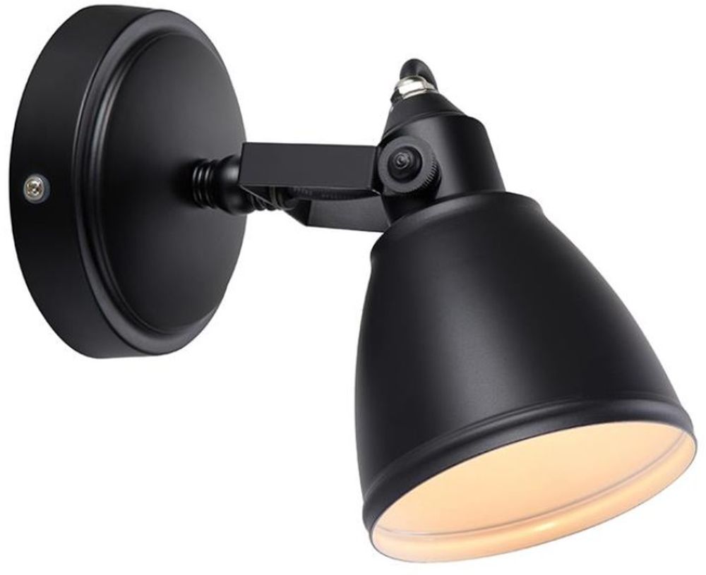 Darmowa Dostawa - Kinkiet 1x20 W czarny Markslöjd Fjällbacka 108082