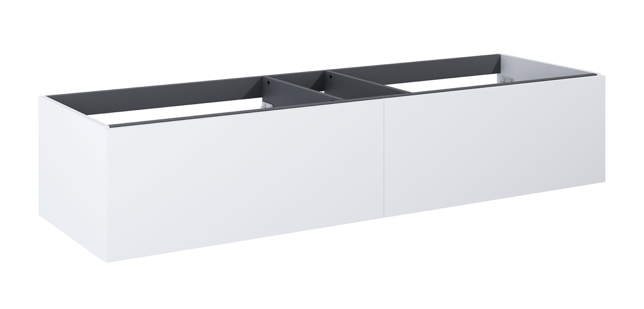 Darmowa Dostawa - Szafka 160x44.9x31.8 cm podumywalkowa wisząca biała Elita Look Slim RE081604025290