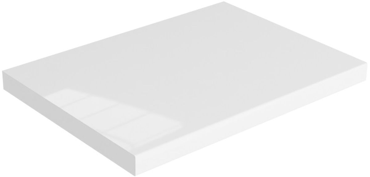 Darmowa Dostawa - Blat naszafkowy 60.5x47 cm biały LaVita White 5900378324492