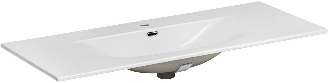 Darmowa Dostawa - Umywalka 121x46 cm prostokątna meblowa biała Comad Sky SKY1208099