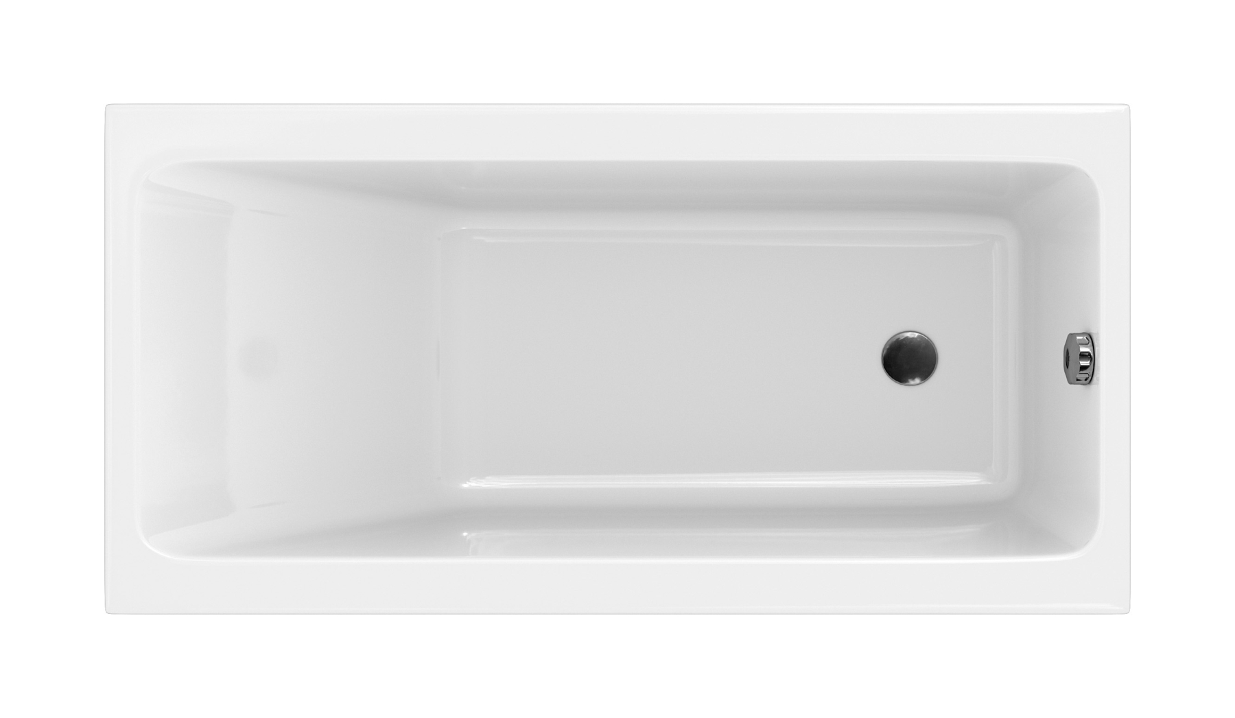 Darmowa Dostawa - Wanna prostokątna 150x75 cm Cersanit Crea S301233