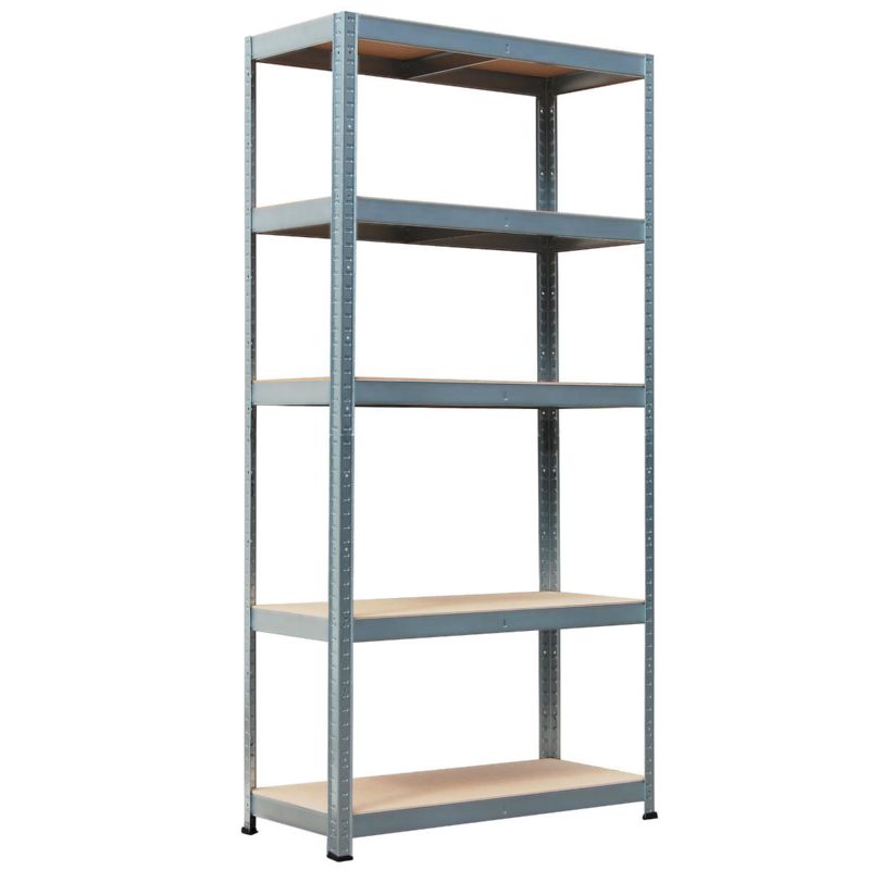 Regał metalowy wciskany P2P100 Metalkas 180x90x40 100kg ocynk HDF 1 szt.