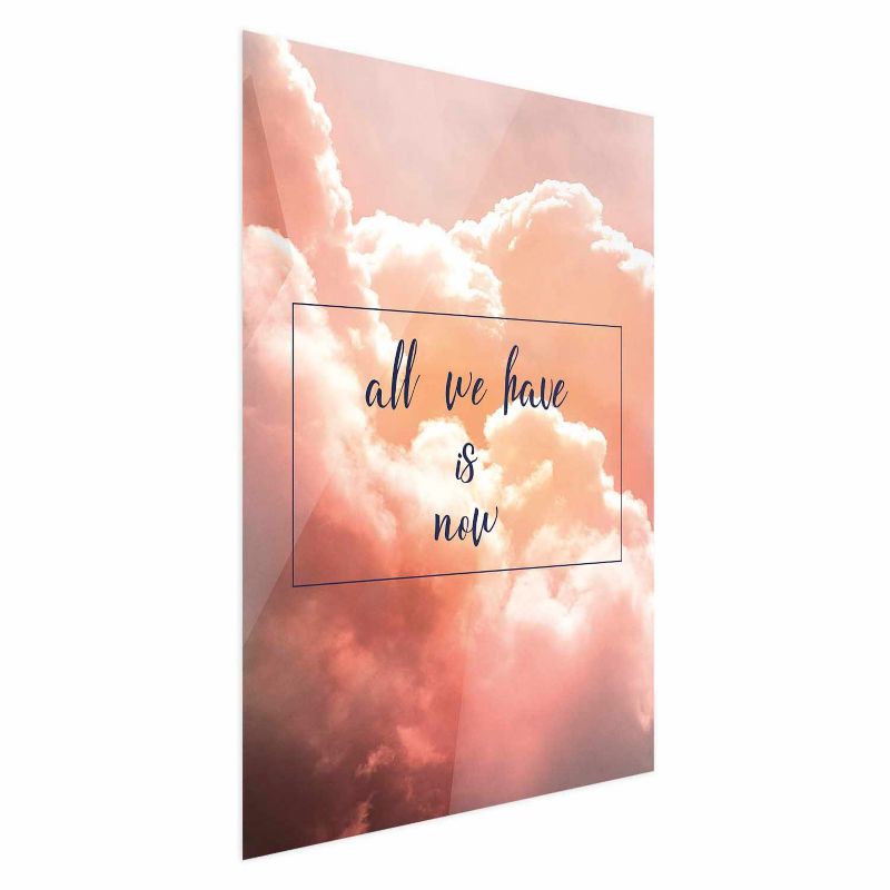Plakat Artgeist All we have is now 21x30 cm bez ramy 1 szt