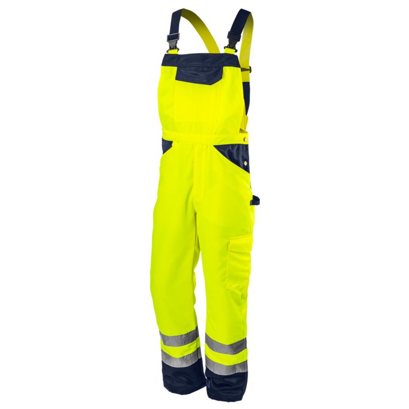 Ogrodniczki robocze unisex NEO TOOLS S intensywna widzialność 1 szt.
