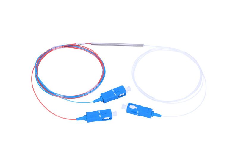 Splitter Extralink 1:2 FBT SC/UPC 15:85, 900um, 1m 1szt