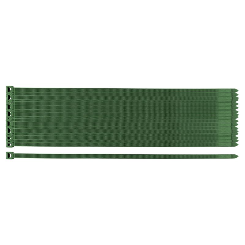 Opaski zaciskowe ogrodowe NEO Tools 7,6 x 380mm, 50 szt., zielone 1 kpl